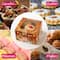 Kate Aspen Fall Cookie Boxes with Window & Seal Stickers, 30ct.